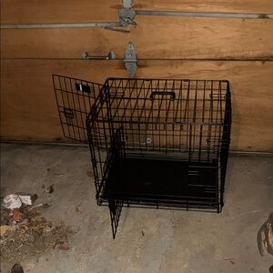 Black Wire Pet Cage